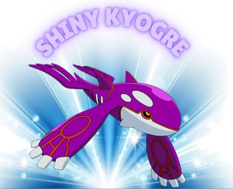 Shiny Kyogre Account